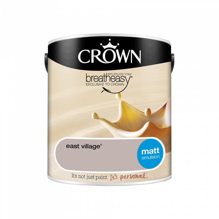 Crown Matt Emulsion - Crown Sherbet White Matt Clipart (700x700), Png Download