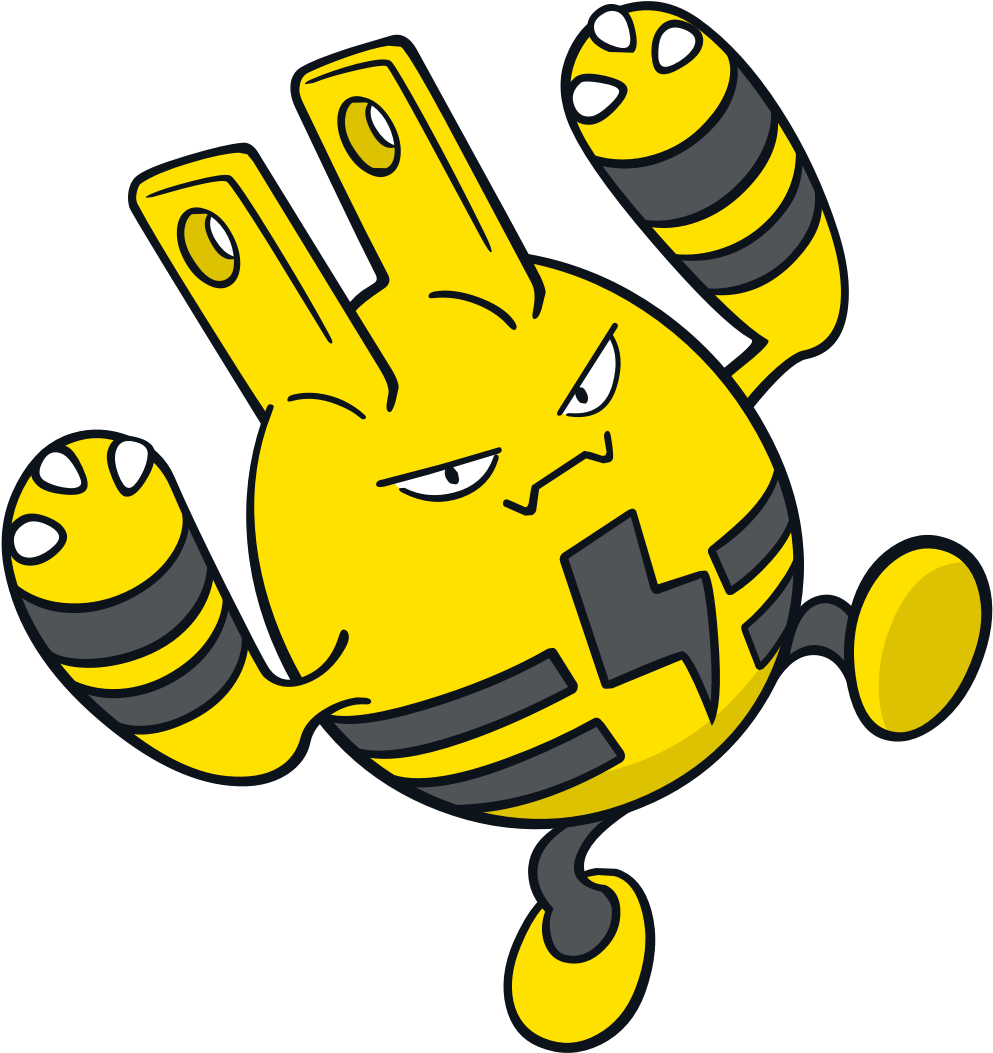 Global Link - Elekid Pokemon Clipart (1005x1060), Png Download