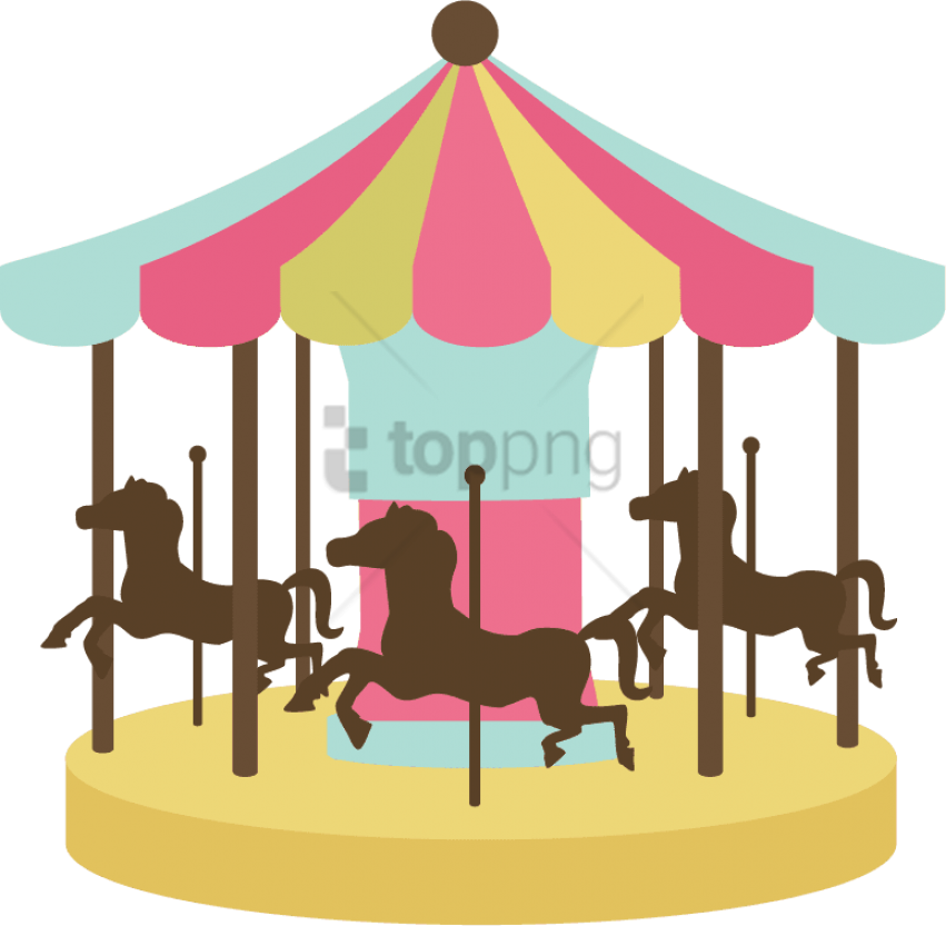 Free Png Carnival Rides Png Png Image With Transparent - Carousel Clipart (851x833), Png Download