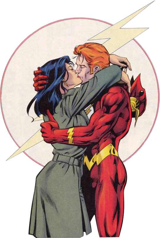 Wally West And Linda Park - Iris West Speedster Name Clipart (540x804), Png Download