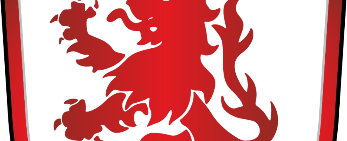 Wally's Play-offs Preview - Middlesbrough Logo Png Clipart (1600x480), Png Download