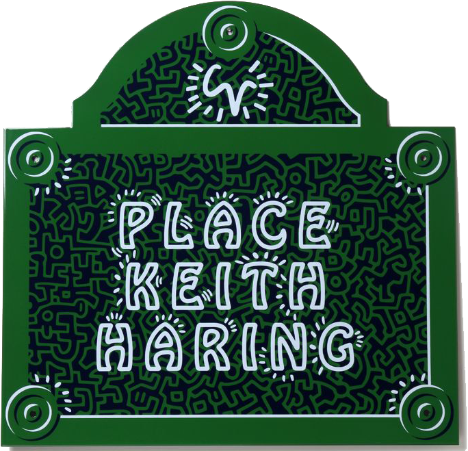 Uniqlo Men Sprz Ny Keith Haring 'moma Special Edition - Champs-elysées Clipart (684x659), Png Download