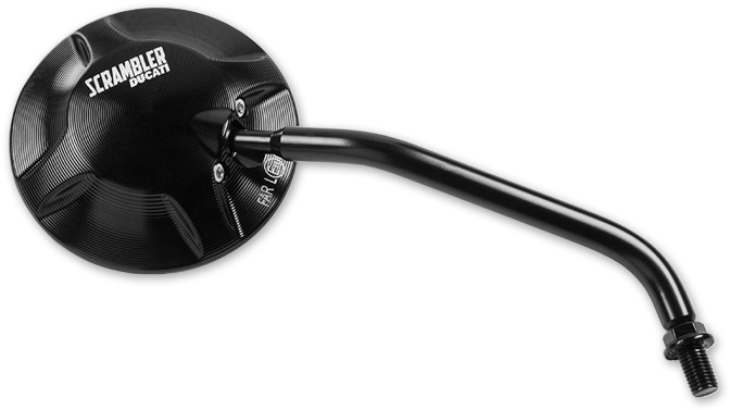 Billet Aluminium Rearview Mirror Lh - Scrambler Ducati Mirror Clipart (1000x1000), Png Download