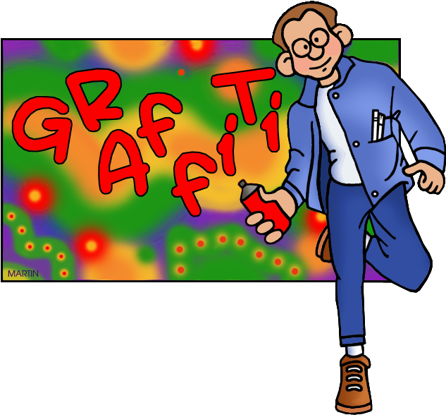 Keith Haring - Cartoon Clipart (648x618), Png Download