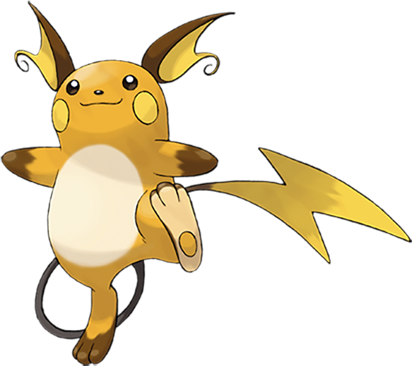 Pokémon Raichu - Raichu Pokemon Go Clipart (640x640), Png Download