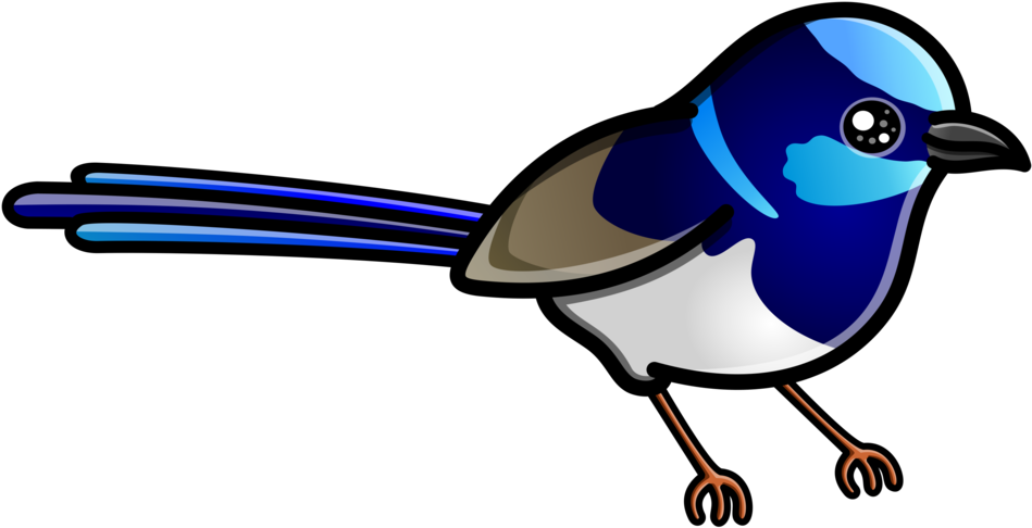 Pose 2 - Mountain Bluebird Clipart (1000x1000), Png Download