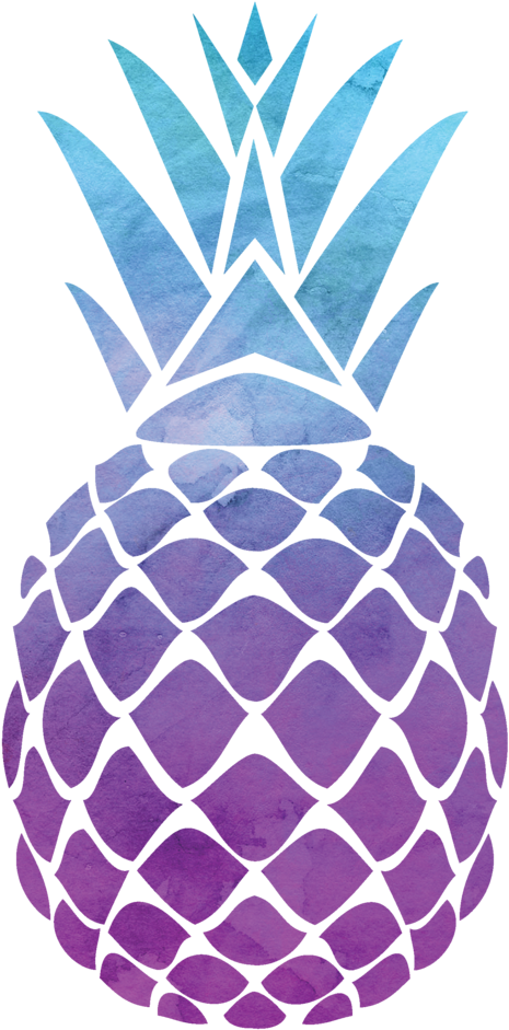 July Download - Pineapple - Pineapple Tattoos Clipart (1024x1024), Png Download