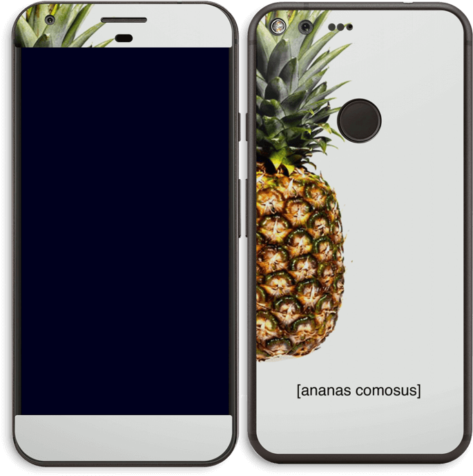 [ananas Comosus] Skin Pixel Xl - Single Pineapple Clipart (787x800), Png Download