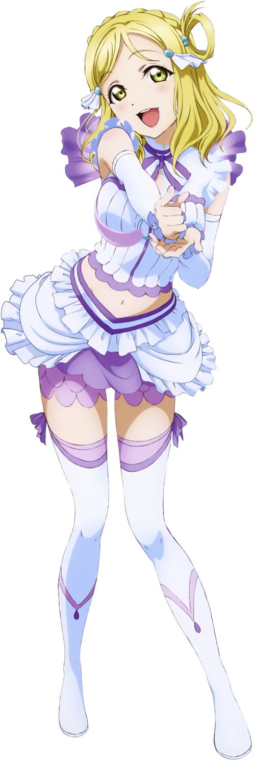 Ohara Mari - Mari Ohara Aquarium Cosplay Clipart (816x1600), Png Download