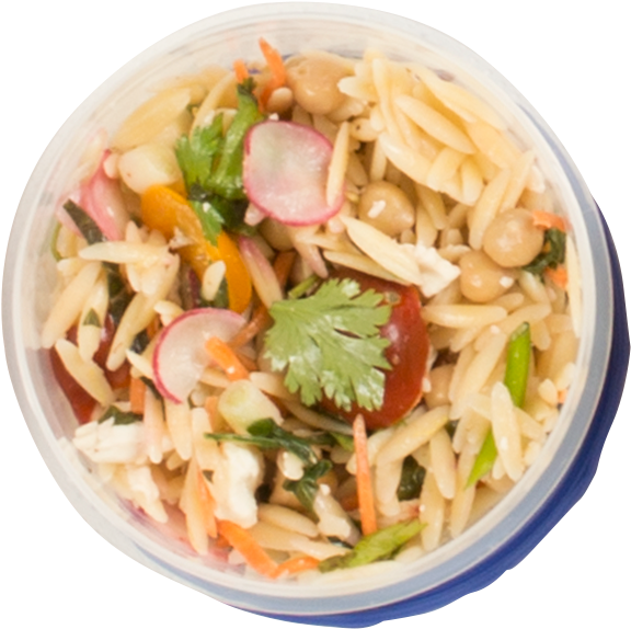 Summer Orzo Salad - Pasta Salad Clipart (768x576), Png Download