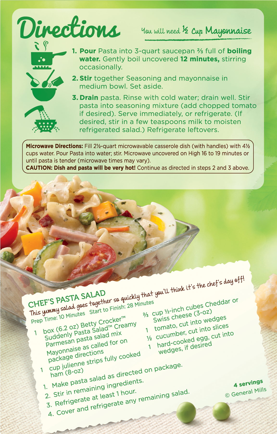 Suddenly Salad Salad Pasta Parmesan Creamy Dry Meals - Suddenly Pasta Salad Classic Clipart (1800x1800), Png Download