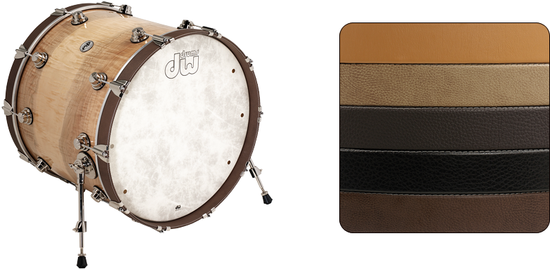 Lux Bass Drum - Lux Leather Bass Drum Hoops Clipart (896x411), Png Download