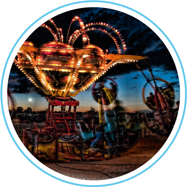 Tornado - Child Carousel Clipart (674x674), Png Download