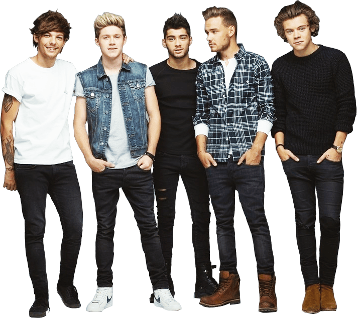 One Direction Png Clipart (711x634), Png Download