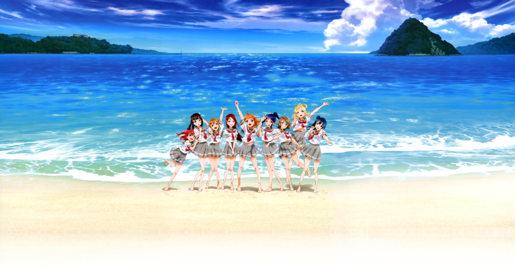 Love Live Sunshine Clipart (1024x529), Png Download