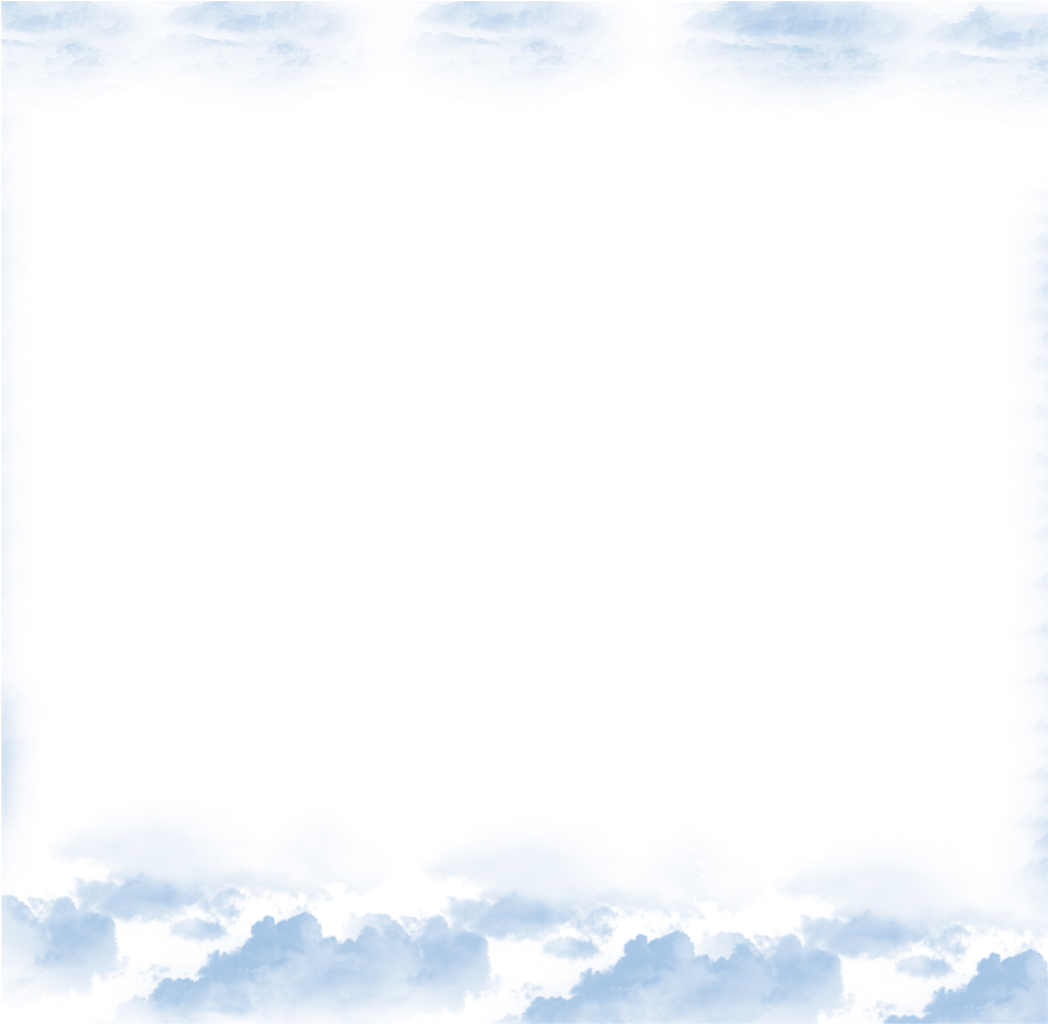 Ftestickers Clouds Frame Borders - Cumulus Clipart (1024x1024), Png Download