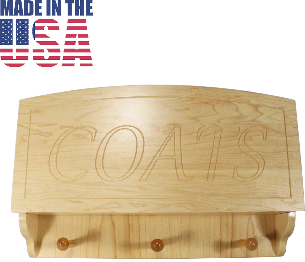 Coat Rack Gun Concealment Case - Plywood Clipart (1024x1024), Png Download