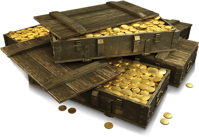 World Of Tanks Gold Clipart (749x600), Png Download