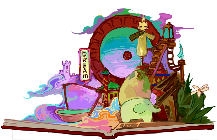 Amusement Park Cherry Blossom Book - Парк Развлечений Пнг Clipart (960x540), Png Download