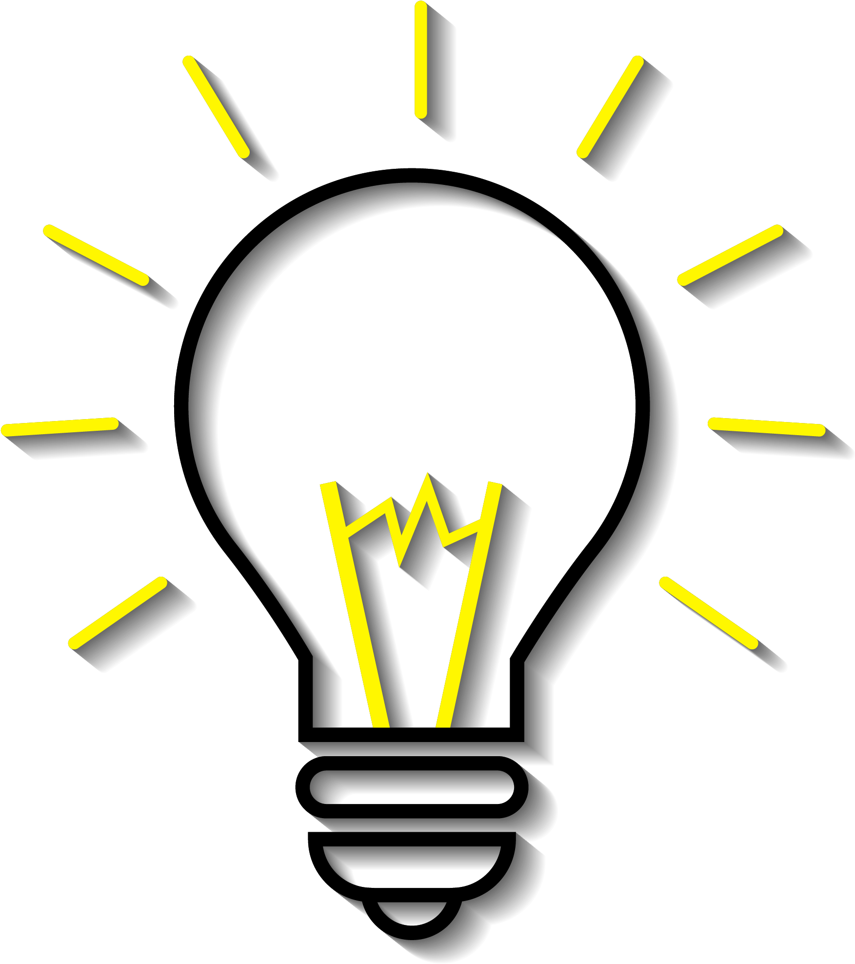 Que El Texto Tenga Relacion Con El Foco De Luz, Por - Dia Mundial Da Criatividade Clipart (3333x3333), Png Download