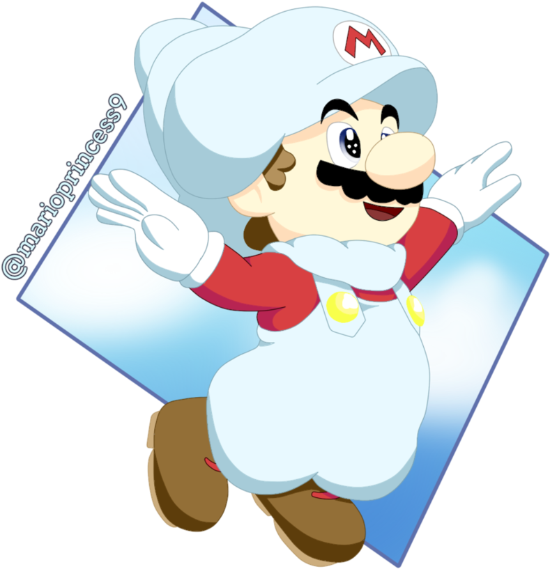 Cloud Mario By Marios - Cartoon Clipart (894x894), Png Download