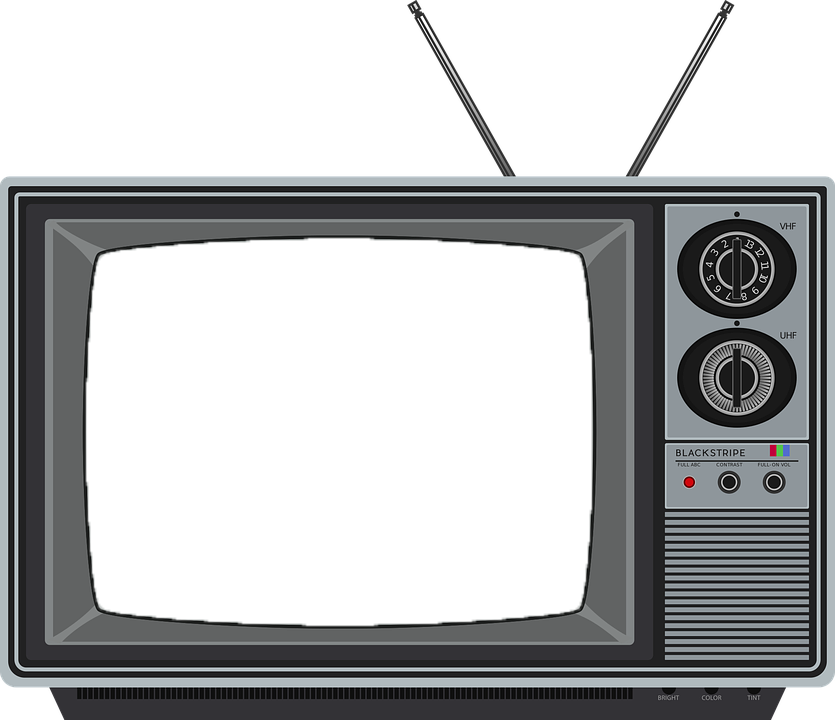 Old Tv Clipart (835x720), Png Download