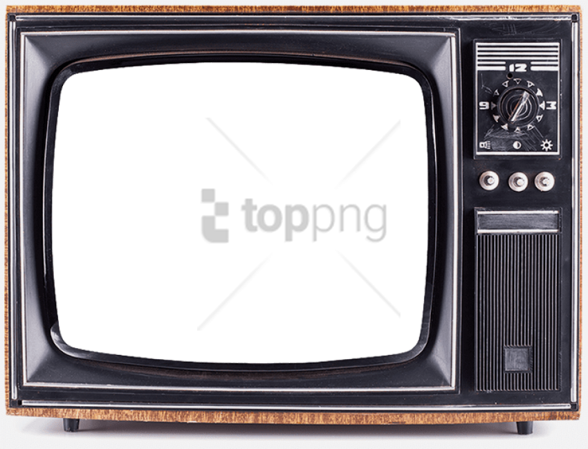 Free Png Old Television Transparent Png Image With - Old Tv No Background Clipart (850x649), Png Download