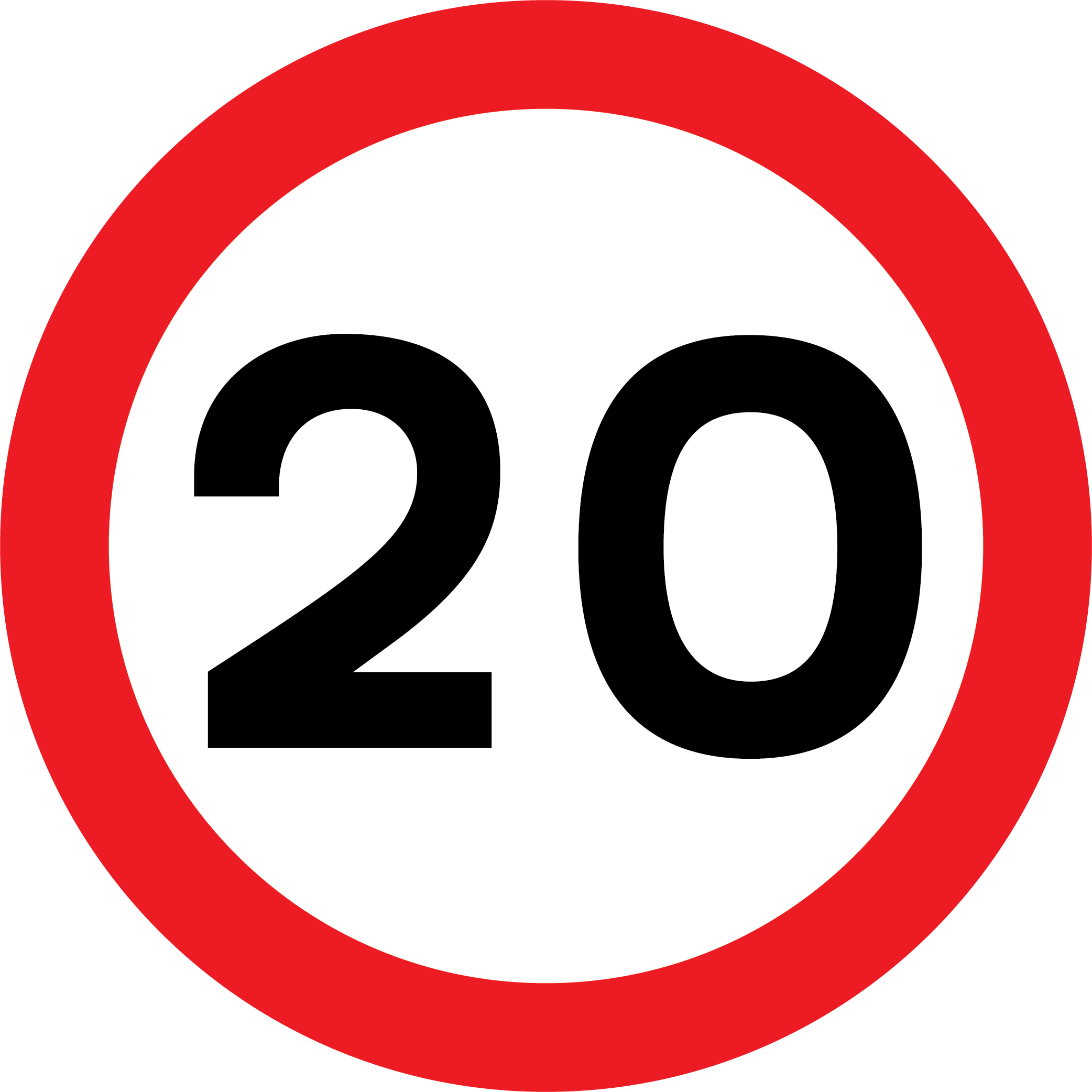 Back Speed Limit Sign 20 Clipart Large Size Png Image PikPng