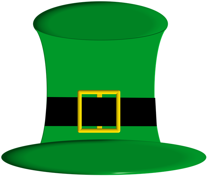 Hat Green Yellow St Patricks Day Irish Design - Saint Patrick's Day Clipart (788x720), Png Download