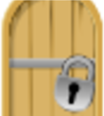 Doorway Clipart Door Lock - Home Door - Png Download (640x480), Png Download