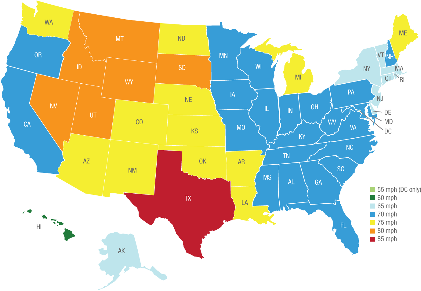 Speed Limit Increases Since 1993 Have Killed 37,000 - Patriots Vs Rams Fan Map Clipart (1397x967), Png Download