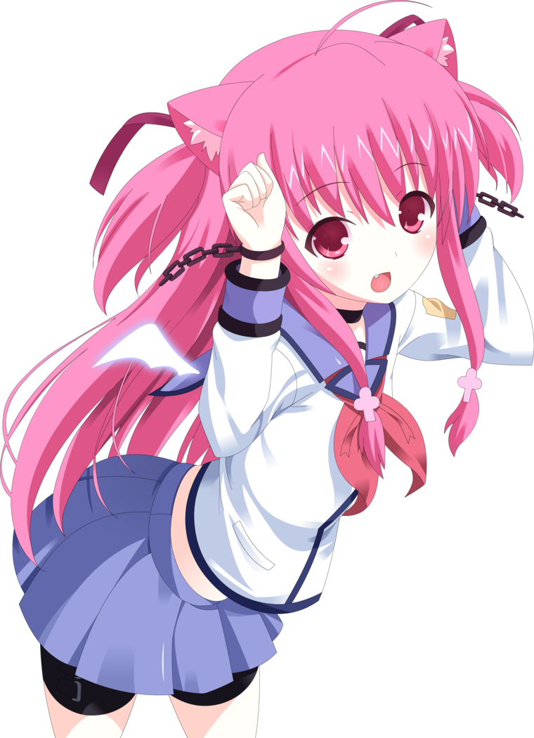 Yui - Yui Angel Beats Anime Clipart (760x1050), Png Download