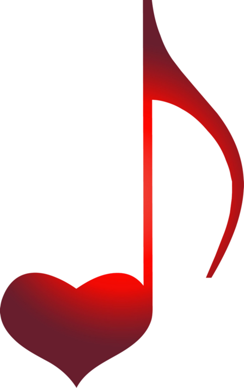 ○••°‿✿⁀music‿✿⁀°••○ - Transparent Red Music Clipart - Png Download (504x800), Png Download