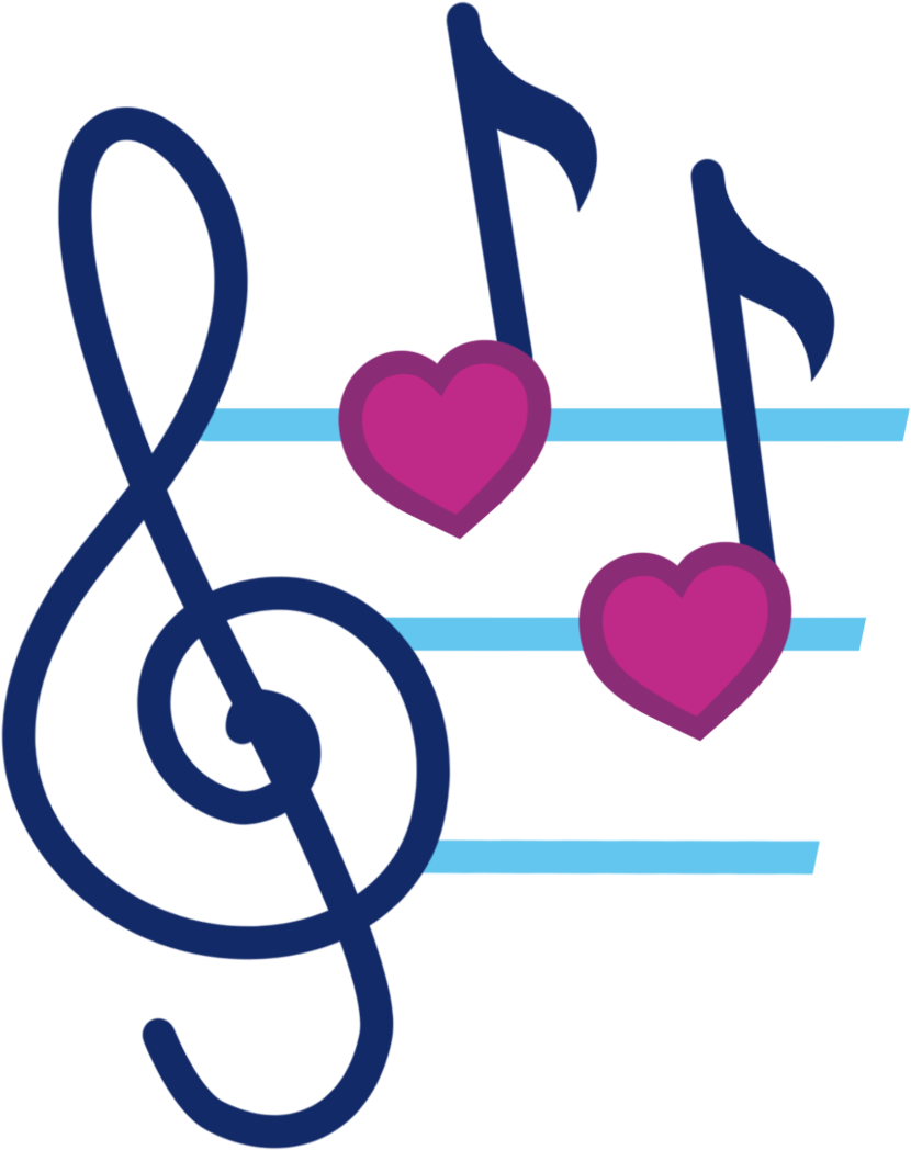 Clipart Info - Mlp Music Cutie Mark - Png Download (900x1103), Png Download