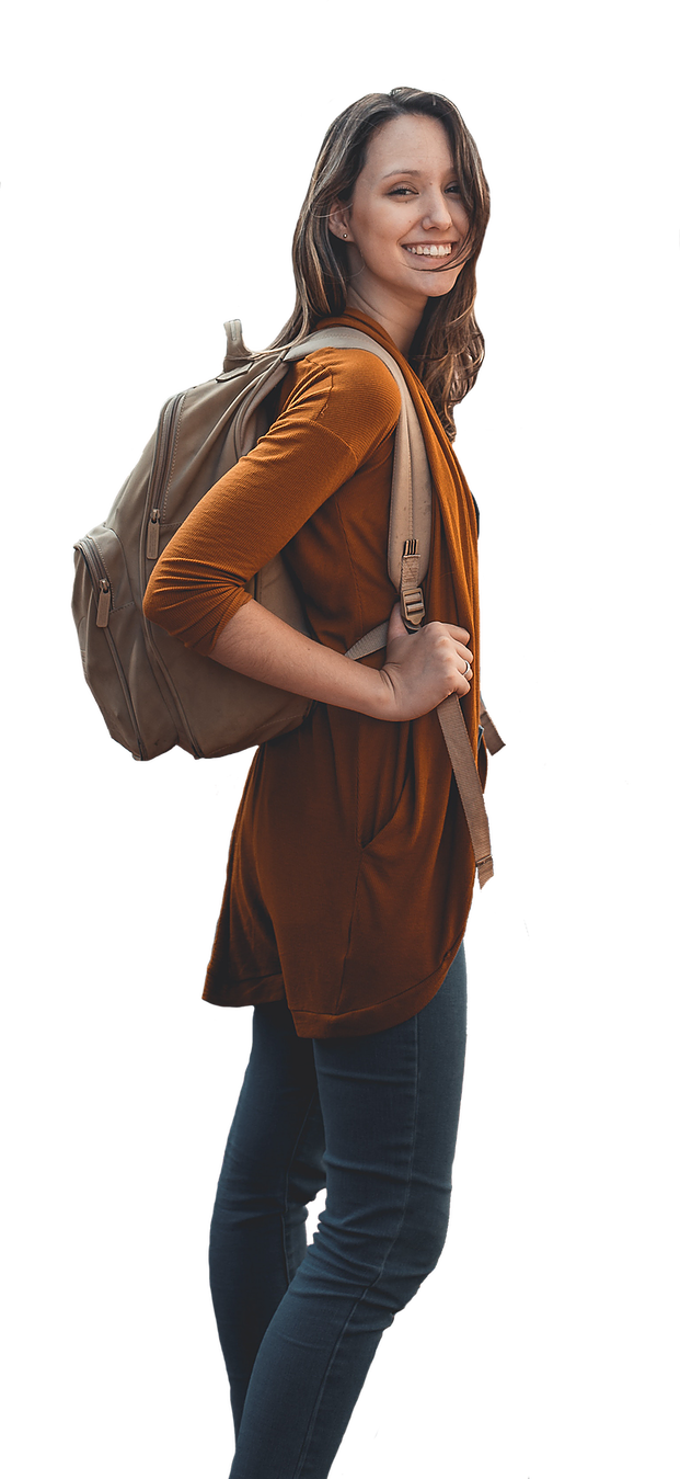 Scalable Travel Call Center Support - Girl Clipart (621x1349), Png Download