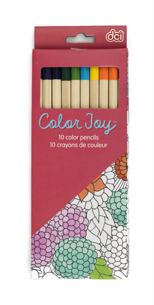 Dci Color Pencils Clipart (600x600), Png Download