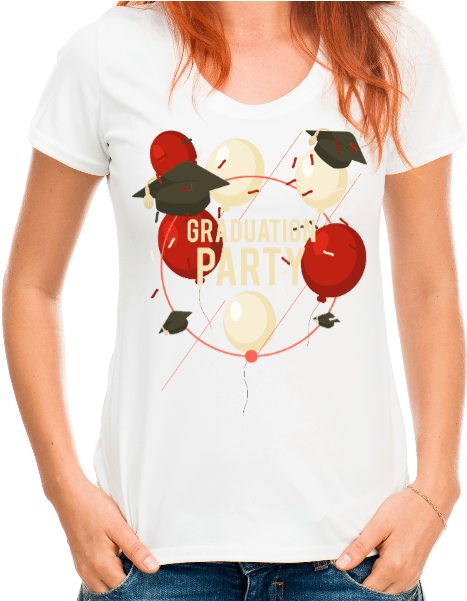 Graduation Party Women's T-shirt - تيشيرت رمضان Clipart (600x600), Png Download