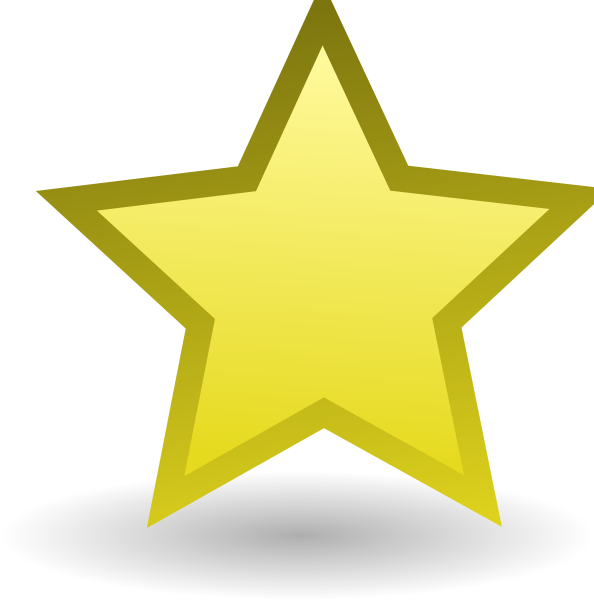 Small - Star Icon .png Clipart (594x600), Png Download