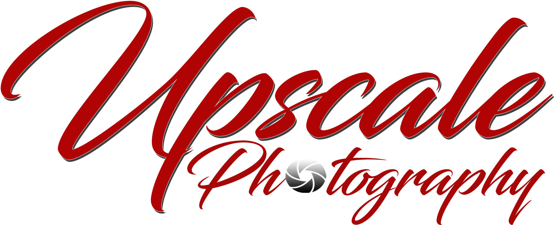 Upscale Photography - Calligraphy Clipart (2014x923), Png Download