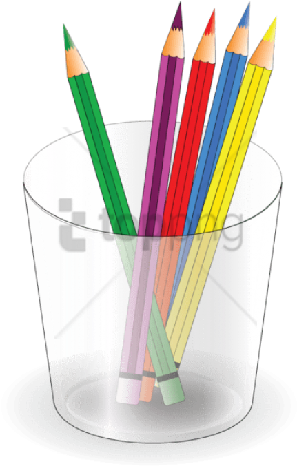 Free Png Color Pencil Png Png Image With Transparent - Color Pencils Vector Png Clipart (480x680), Png Download