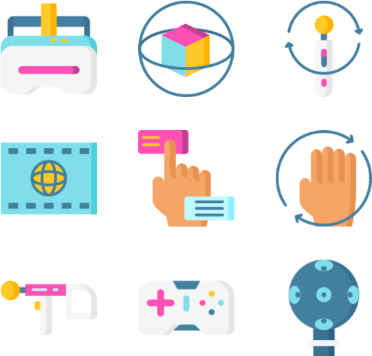 Virtual Reality Clipart (600x564), Png Download