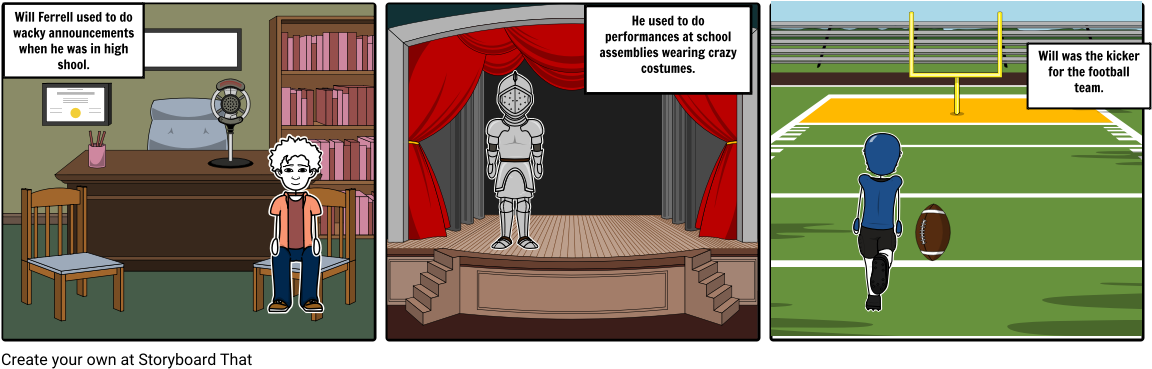 Will Ferrell - Cartoon Clipart (1164x385), Png Download