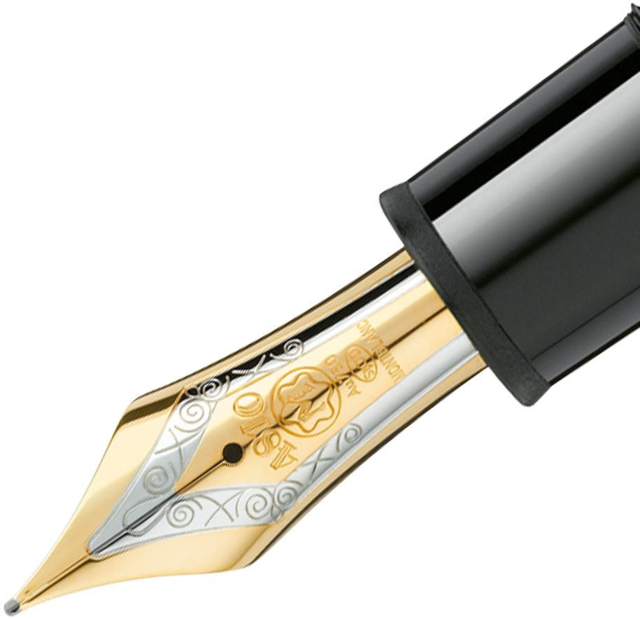 Montblanc Meisterstück Gold-coated 149 Fountain Pen - Montblanc 149 Rose Gold Clipart (1000x1000), Png Download