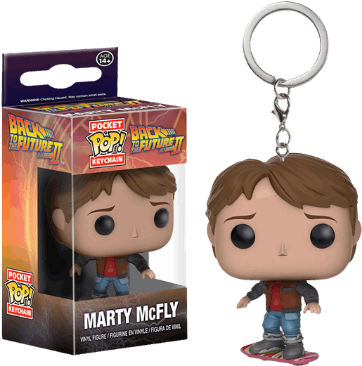 Accessories - Pocket Pop Marty Mcfly Clipart (600x600), Png Download
