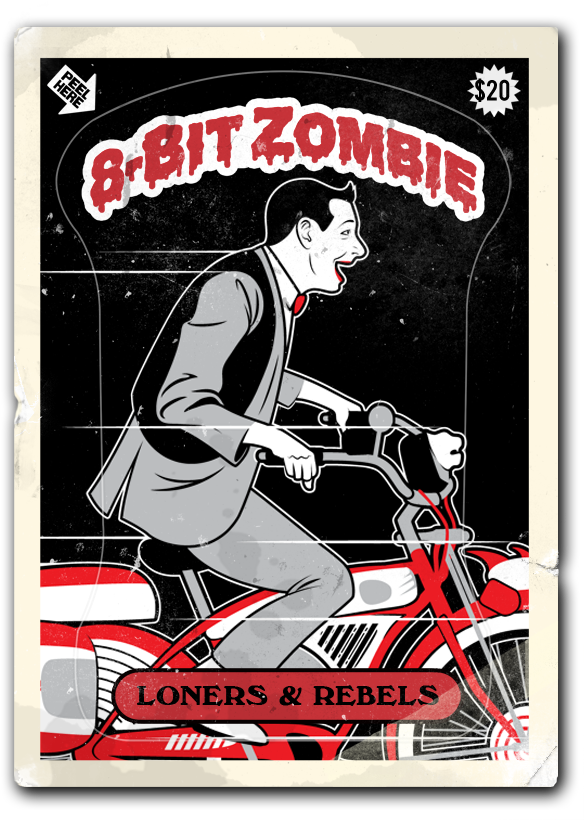 Famous Monsters, 8 Bit, Pee Wee Herman, The Collector, - Pee Wee's Big Adventure Poster Art Clipart (600x820), Png Download