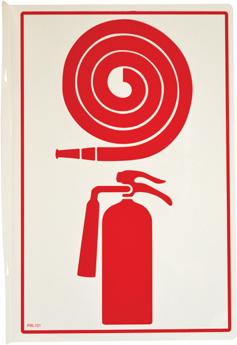 Fire Hose And Extinguisher Pictogram - Fire Hose Cabinet With Fire Extinguisher Clipart (700x700), Png Download