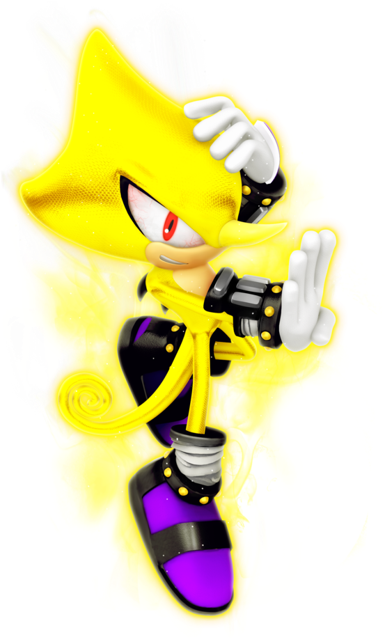 Super Amy And Super Espio Some Of The Least Likely - Super Espio The Chameleon Clipart (862x926), Png Download