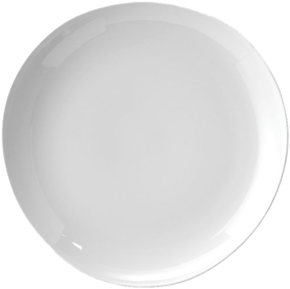 Organic Shaped Dinnerware Set - Plate Clipart (600x589), Png Download