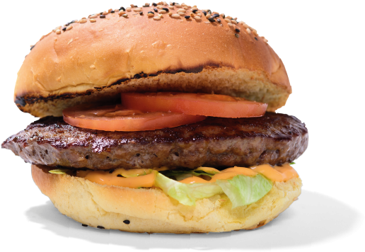 Classic Burger - Johnnys Burger Arnhem Clipart (600x600), Png Download