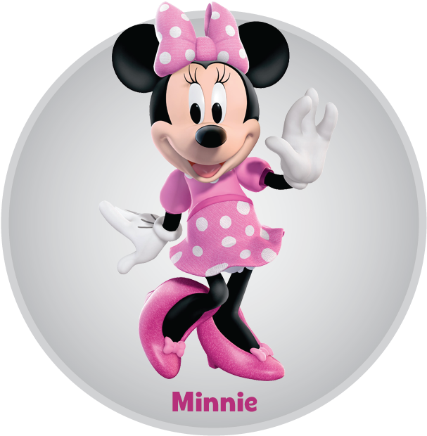 Minnie Mouse Is Sweet, Kind And Outgoing - Daisy Duck Minnie Mouse Clipart (640x640), Png Download